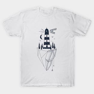 Lighthouse. Spread The Light T-Shirt